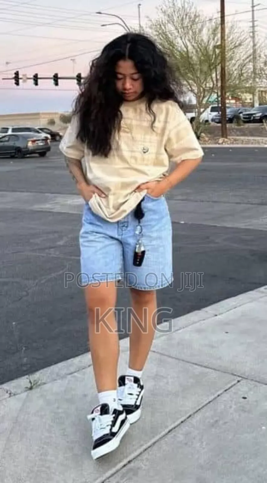 Adept Ladies Jort Jeans