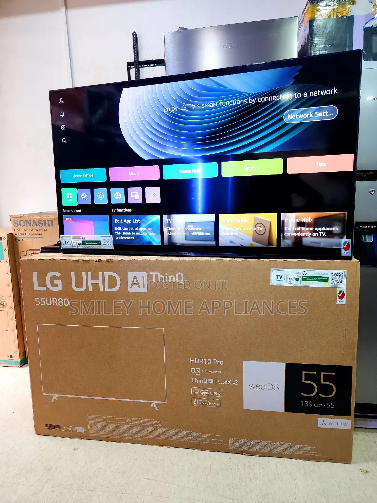 Uhd4k LG Ai Thinq 55inches Smart Tv