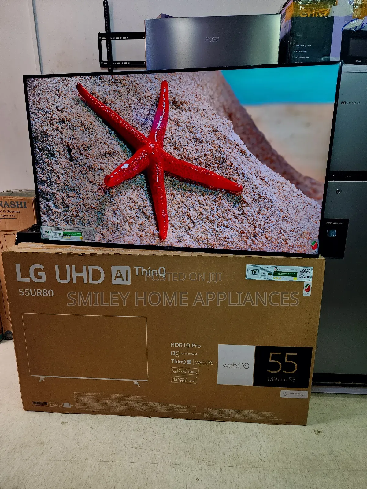 2160P LG 55inches Uhd4k Ur80 Smart TV