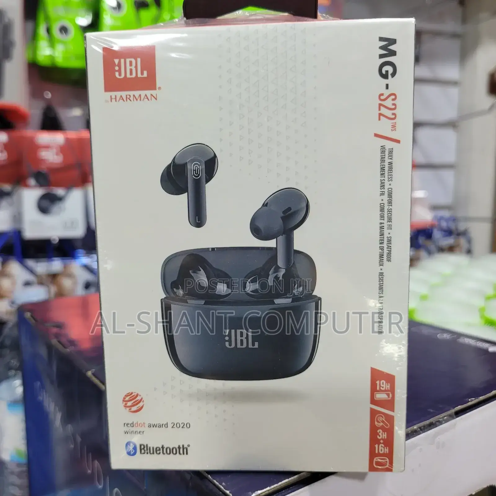 JBL Pure Bass MG-S22/ Wireless Airpods JBL