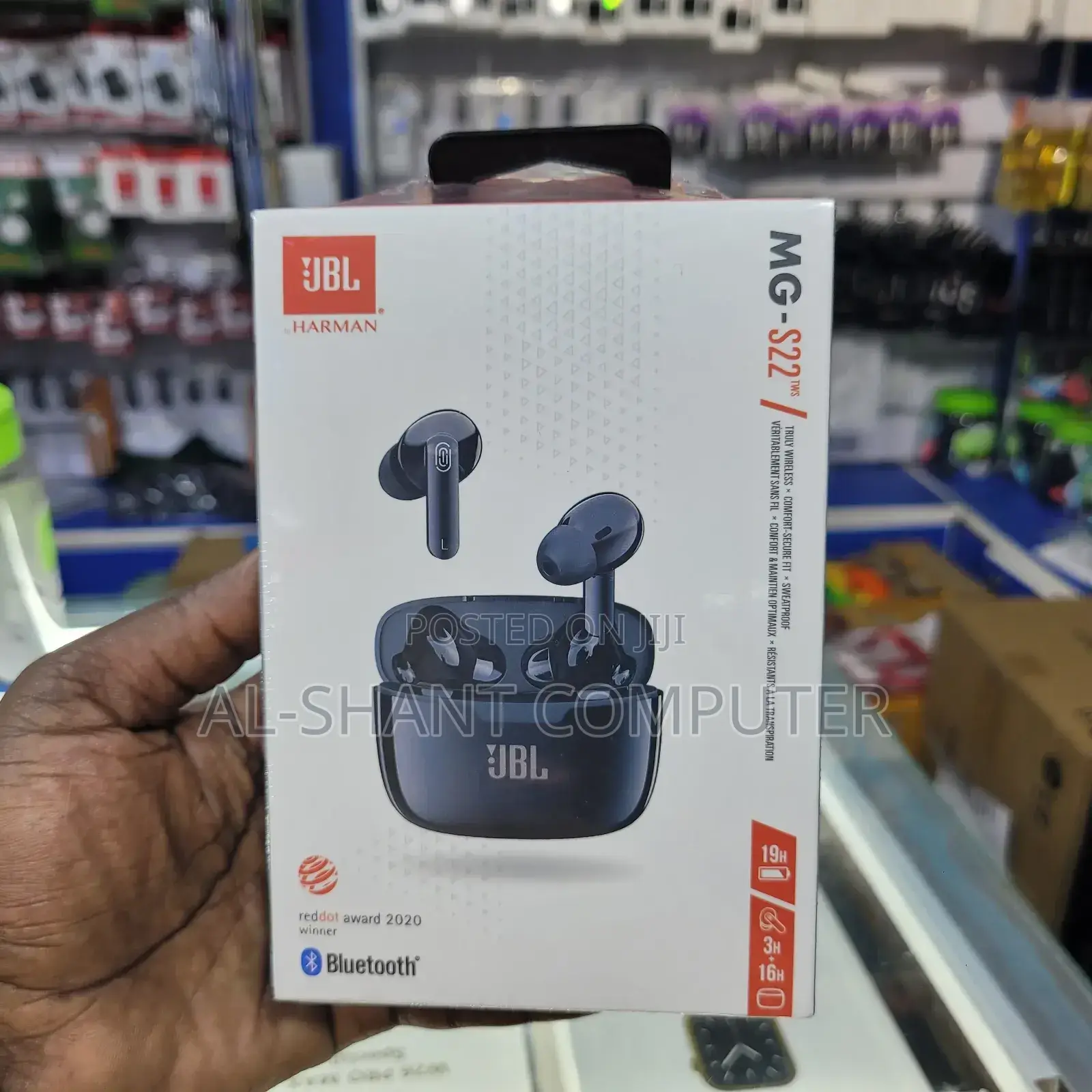 JBL Pure Bass MG-S22/ Wireless Airpods JBL