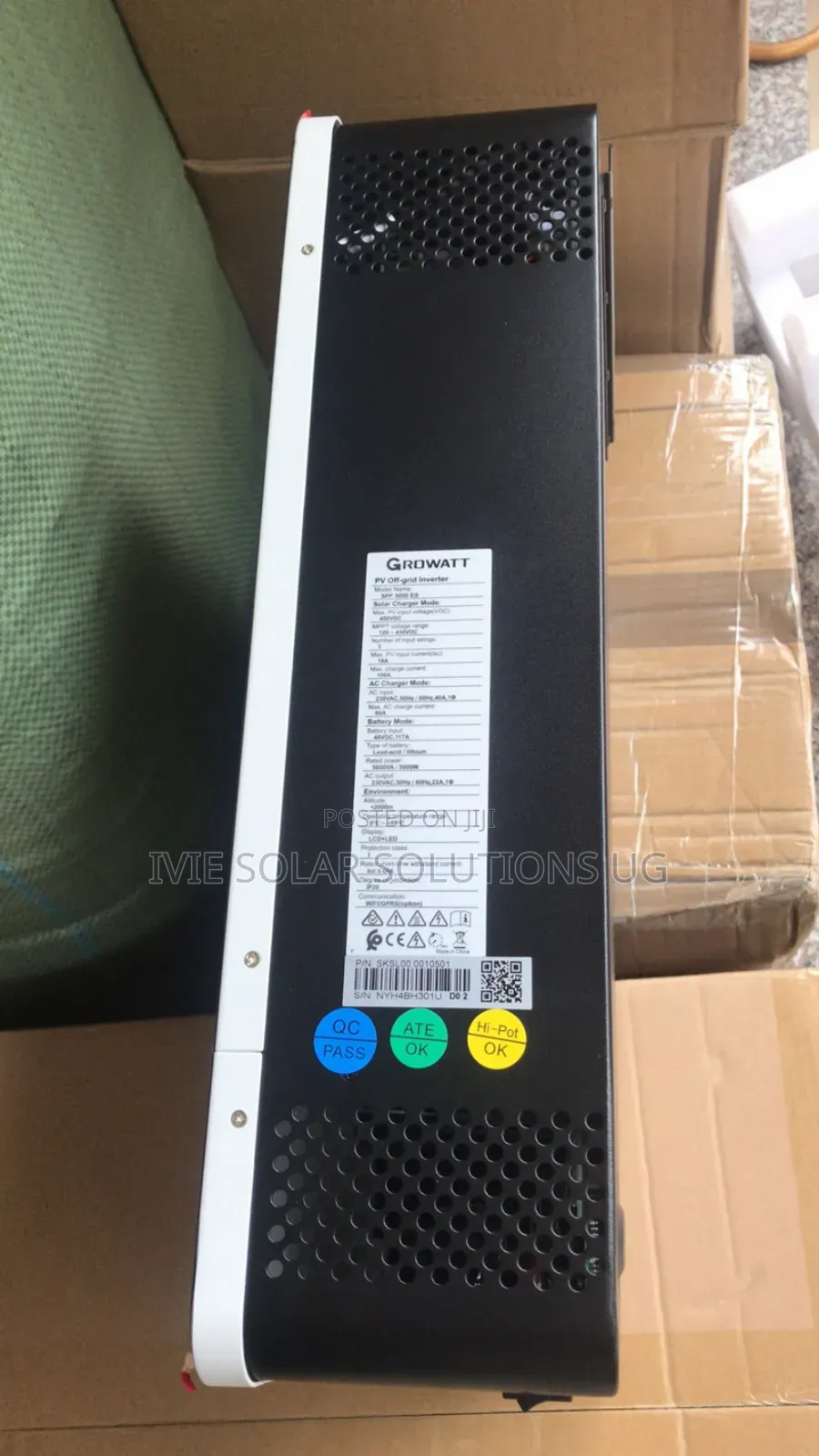 Growatt Hybrid Inverter 3kva/ 3000watts