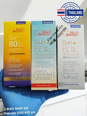 AUTHENTIC SUNSCREEN SPF60 Non-Greasy Skin Whitening Sunblock