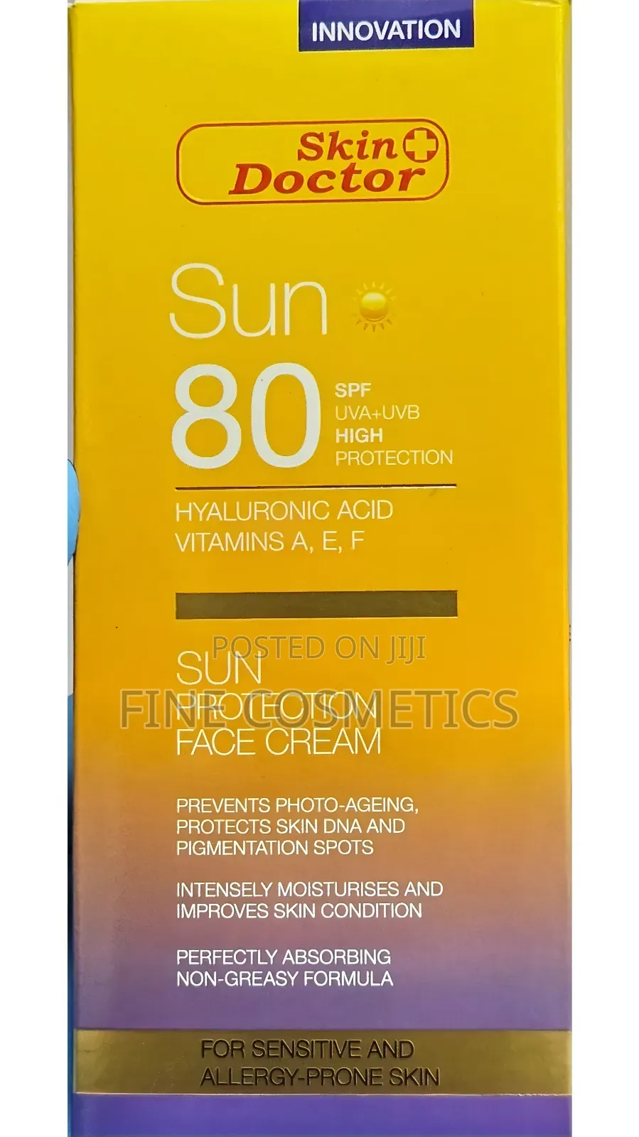 AUTHENTIC SUNSCREEN SPF60 Non-Greasy Skin Whitening Sunblock