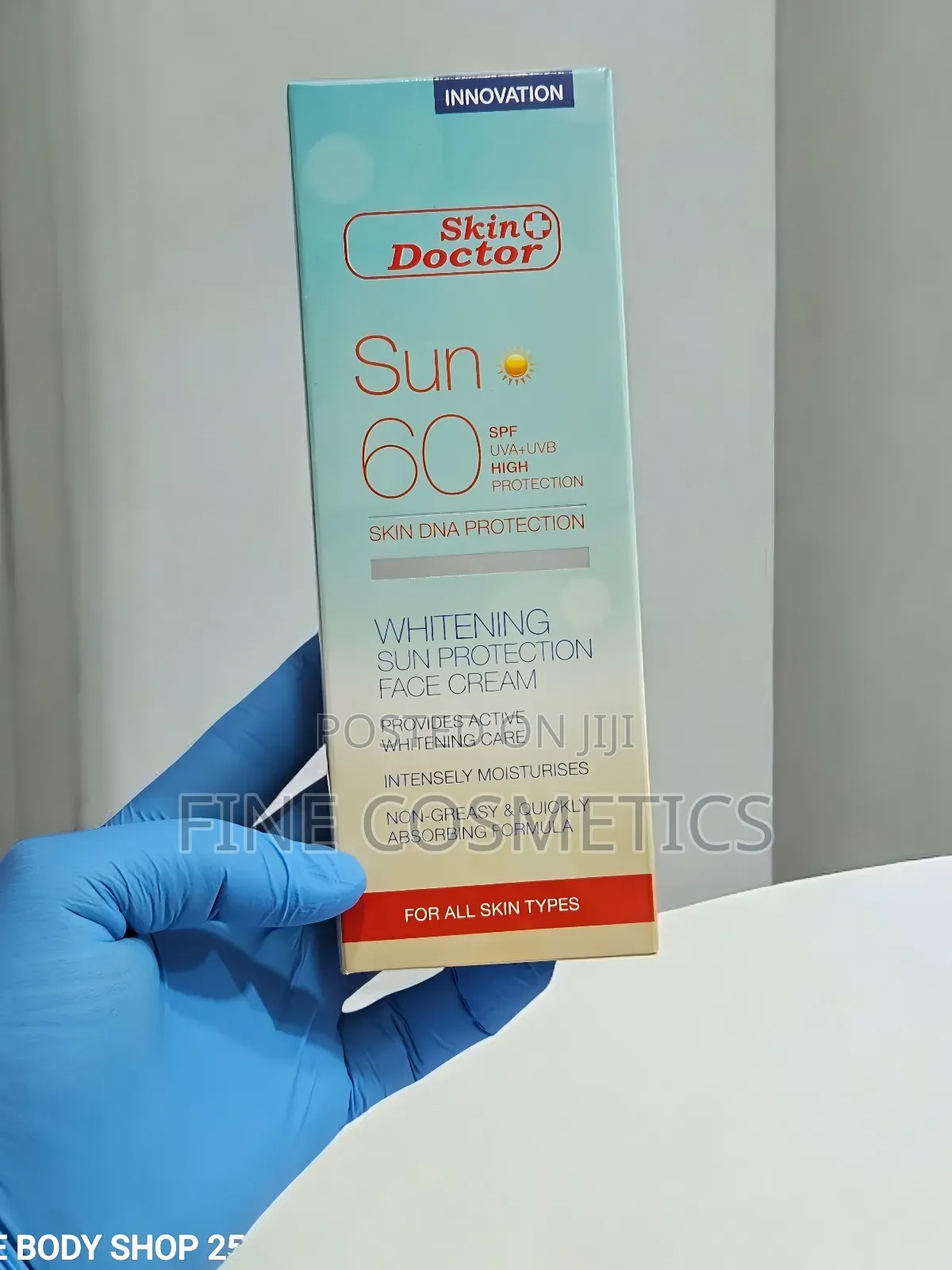 AUTHENTIC SUNSCREEN SPF60 Non-Greasy Skin Whitening Sunblock
