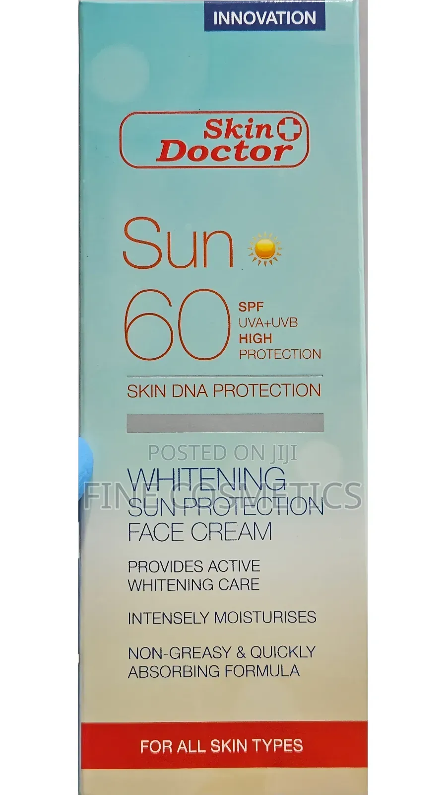 AUTHENTIC SUNSCREEN SPF60 Non-Greasy Skin Whitening Sunblock