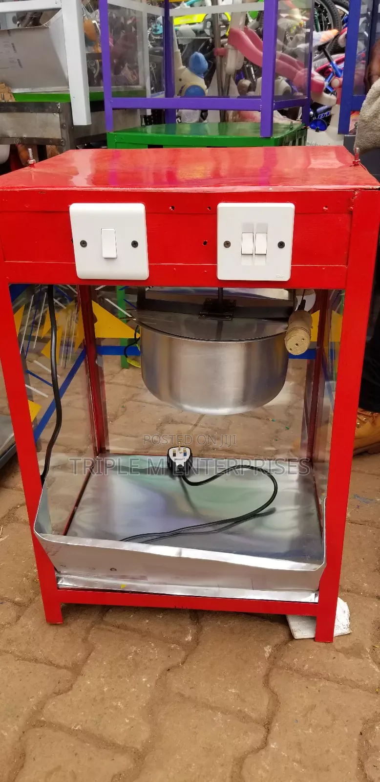 Electric Popcorn Machine