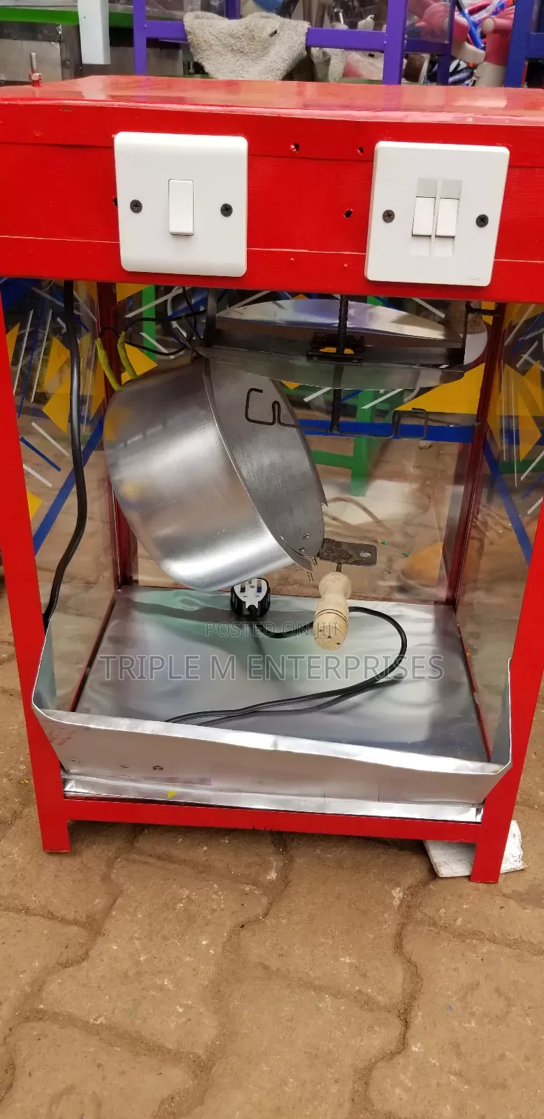 Electric Popcorn Machine