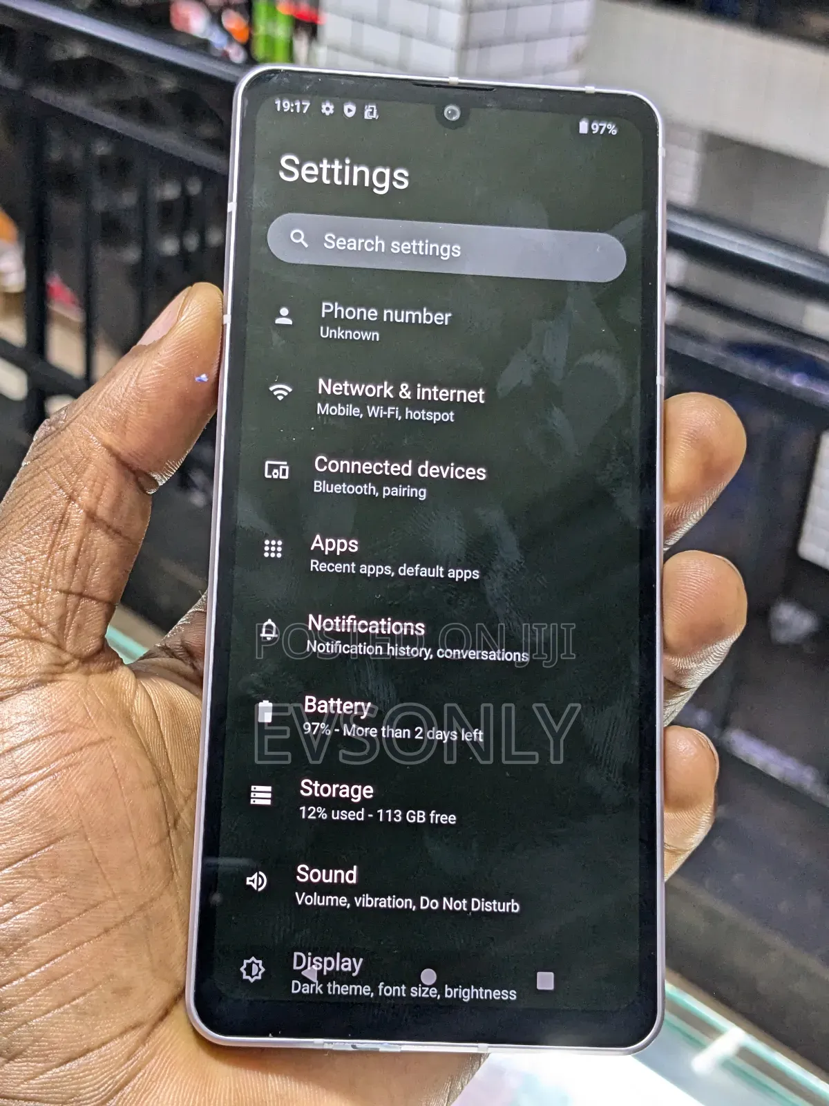 Sharp Aquos sense7 128 GB Silver