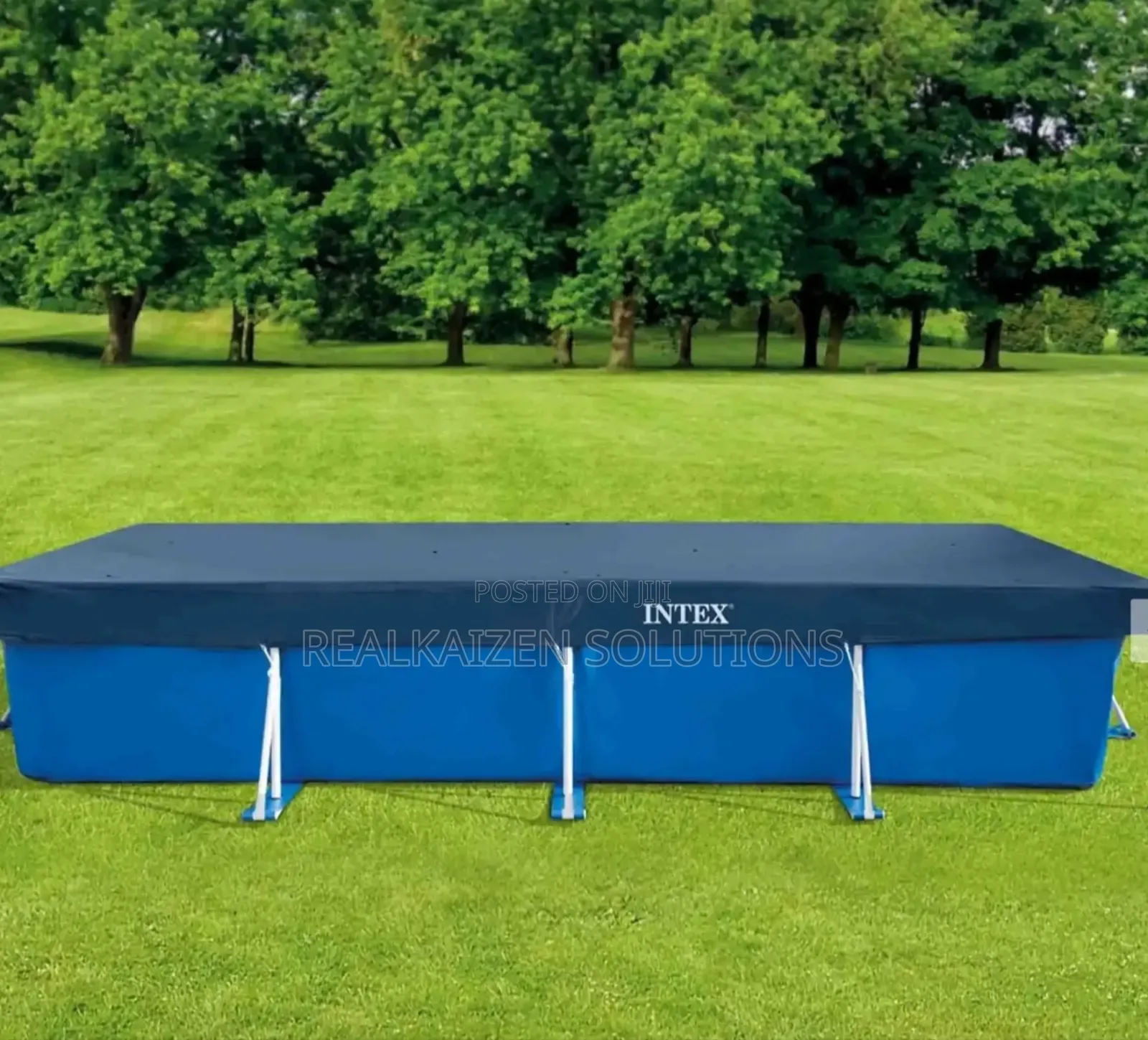 INTEX Pool Cover for 4.5m X 2.2m Rectangular Swimming Pool