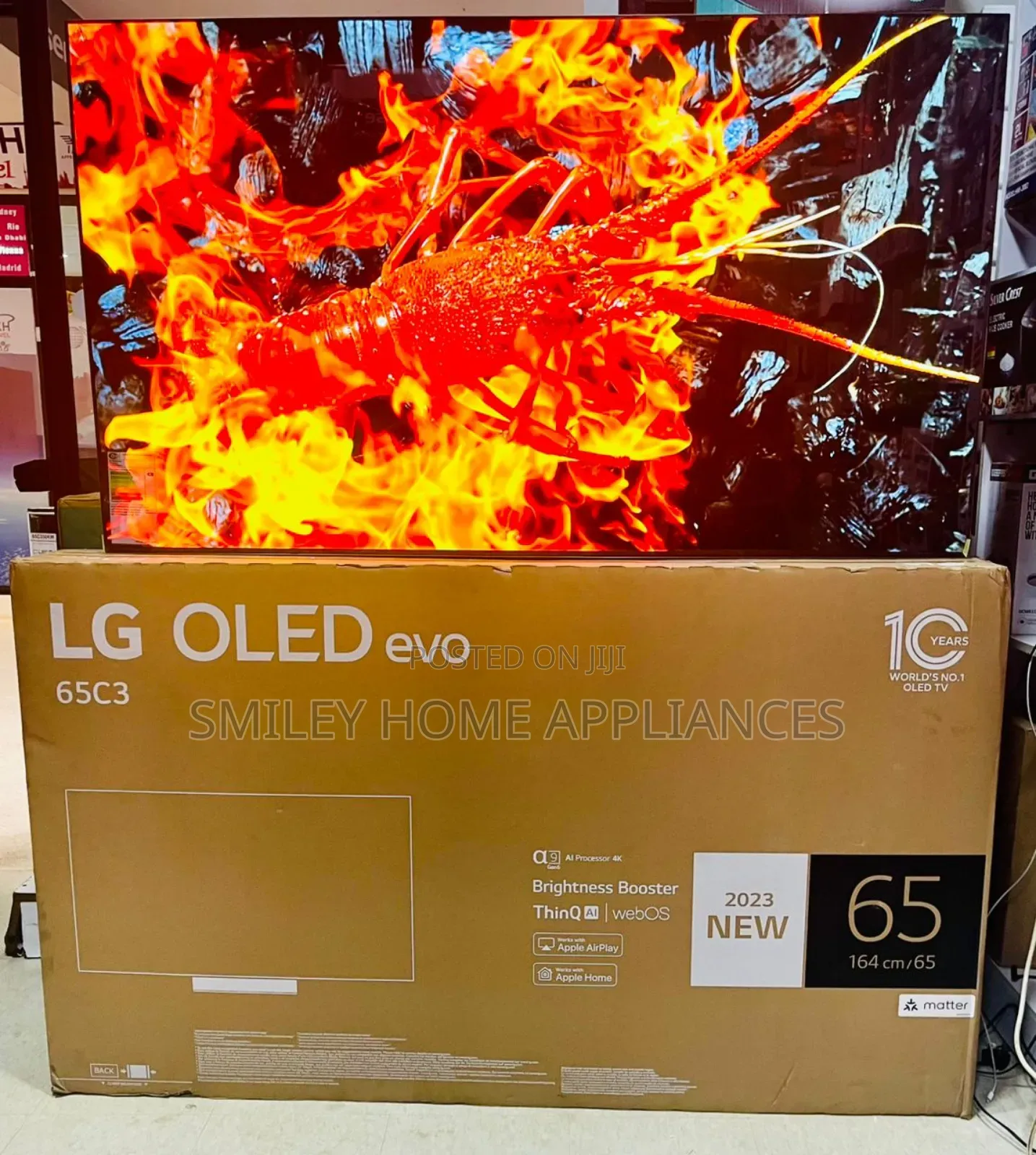 C3 LG Oled4k Display 65inches Smart Tv