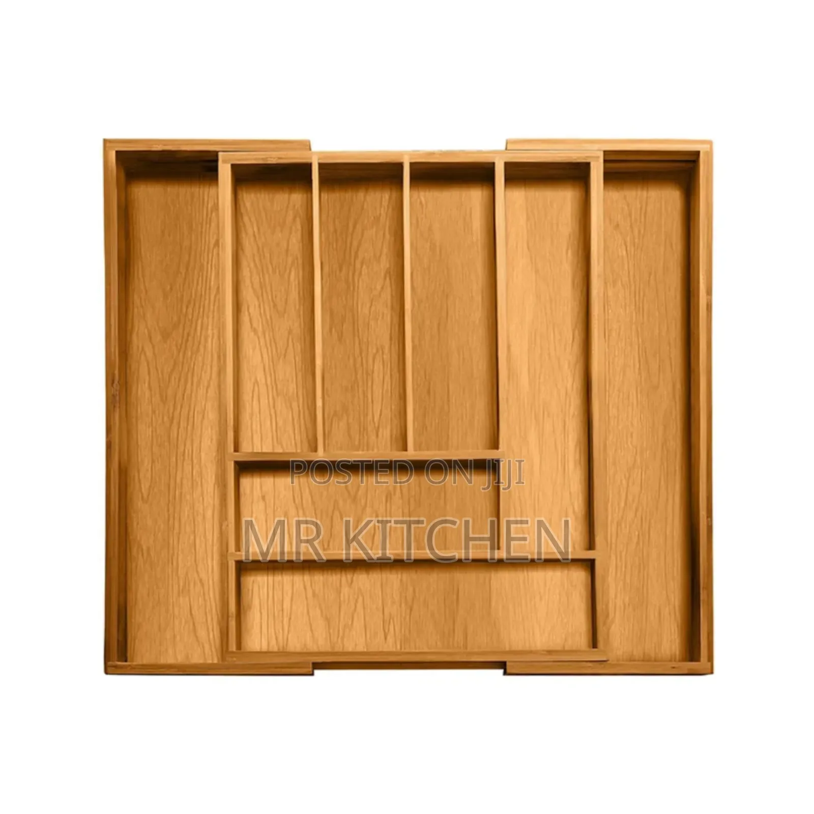 Bamboo Expandable Drawer Organizer