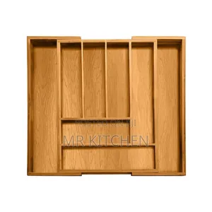 Bamboo Expandable Drawer Organizer
