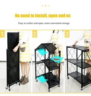 Folding Storage Display Rack
