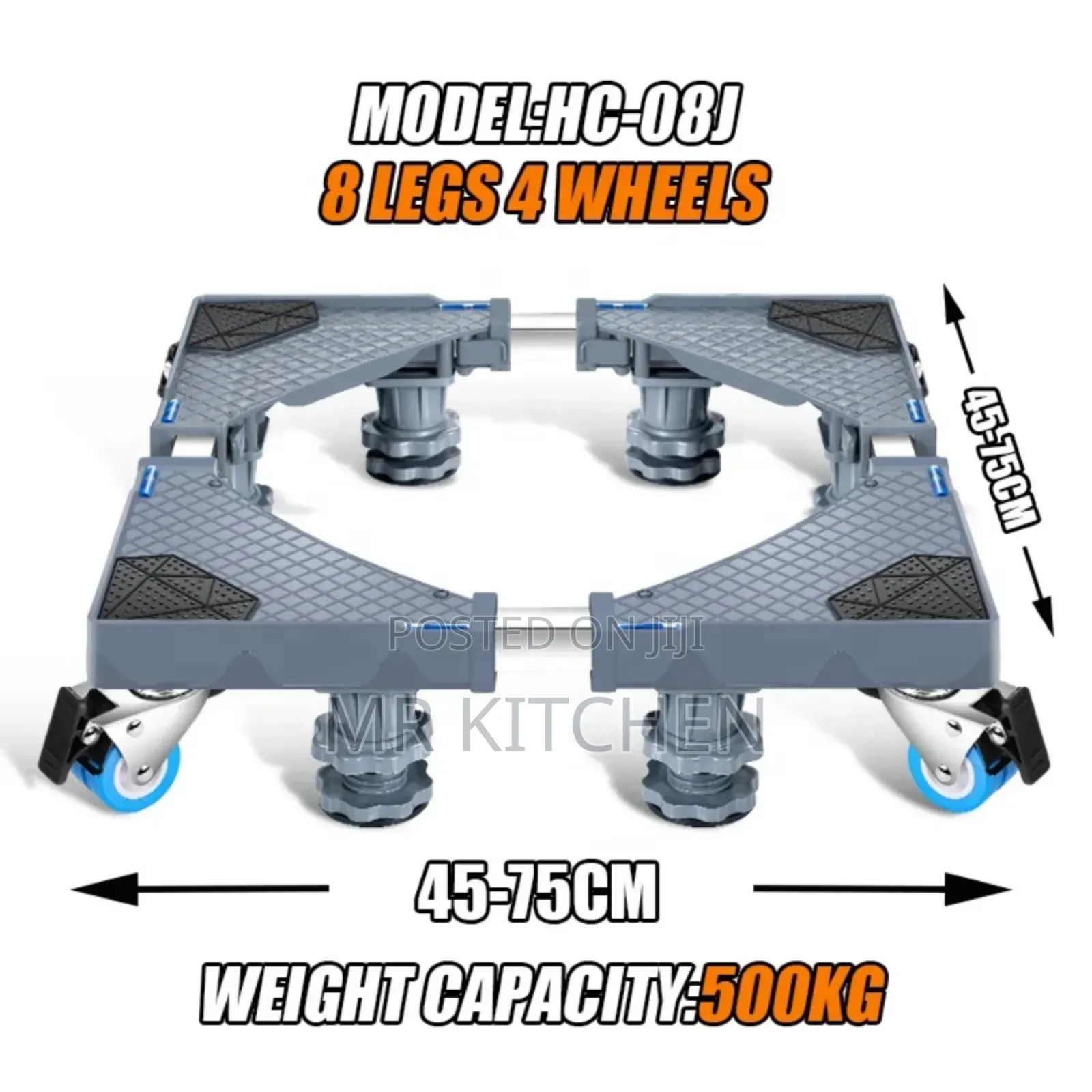 Movable Adjustable Washing Machine Base