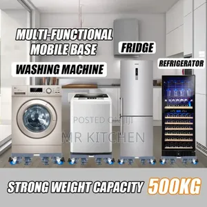 Movable Adjustable Washing Machine Base