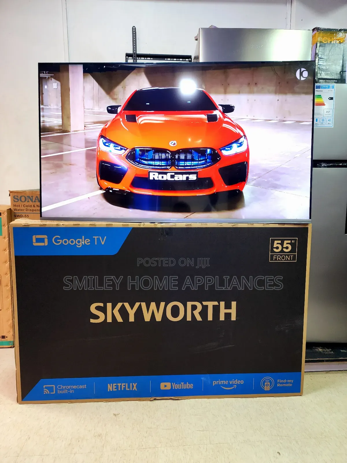 55inches SKYWORTH UHD4K Display Android Tv at Cur Price