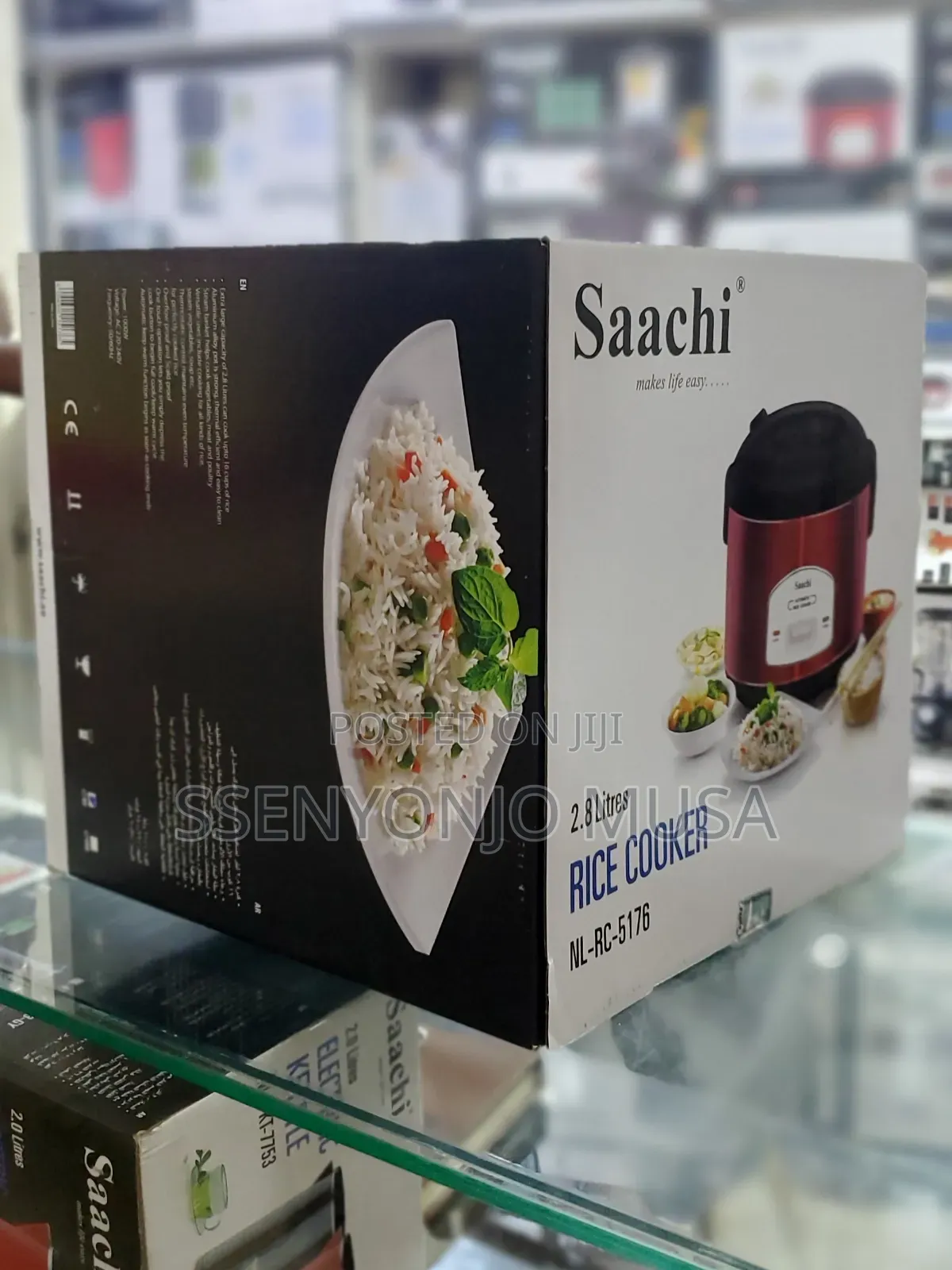 Saachi 2.8l Automatic Rice Cooker Nl-Rc-5176 - Steam Basket