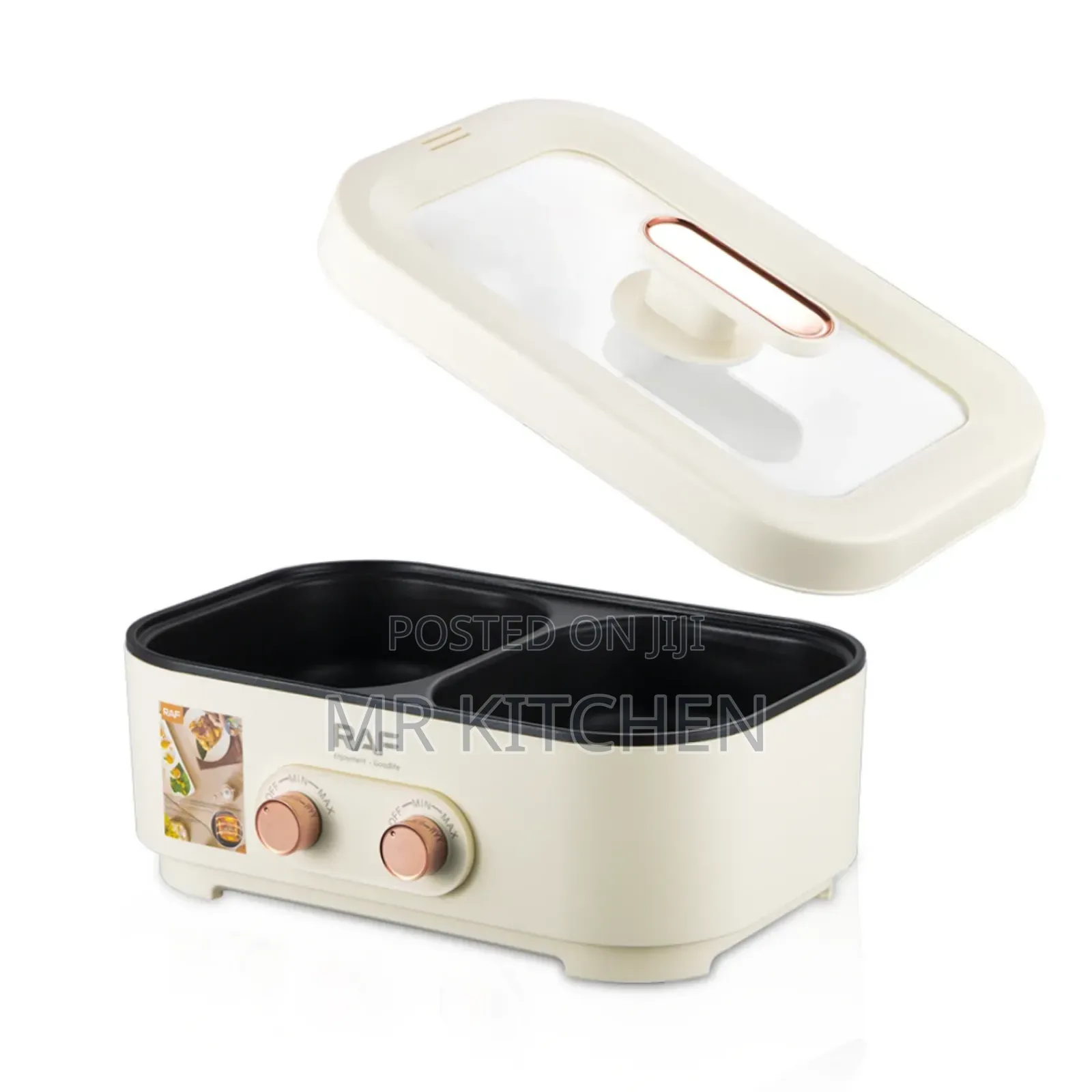 RAF Double Electric Cooking Pot