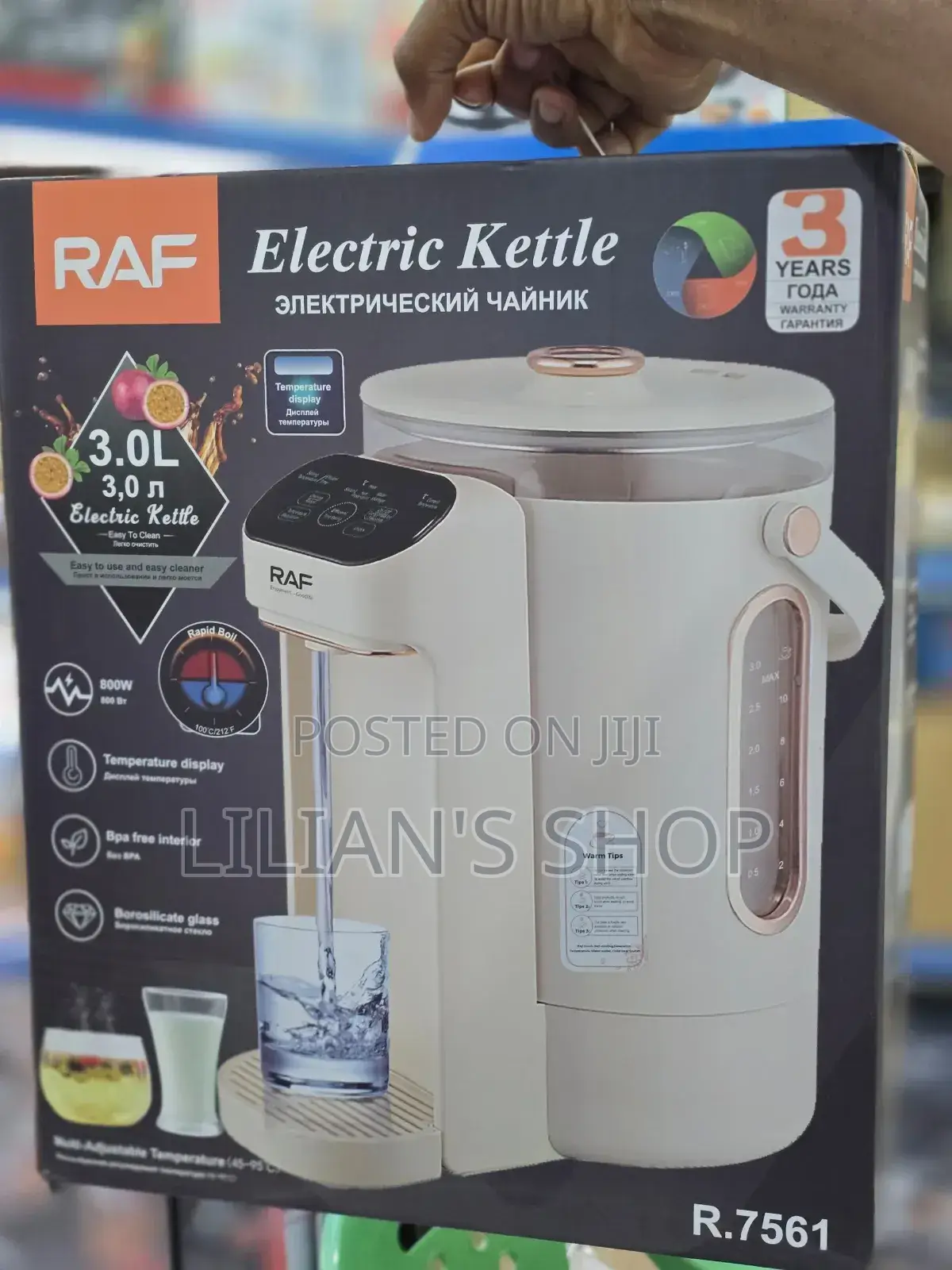 Unique Design Brand New Electric Kettle -Raf