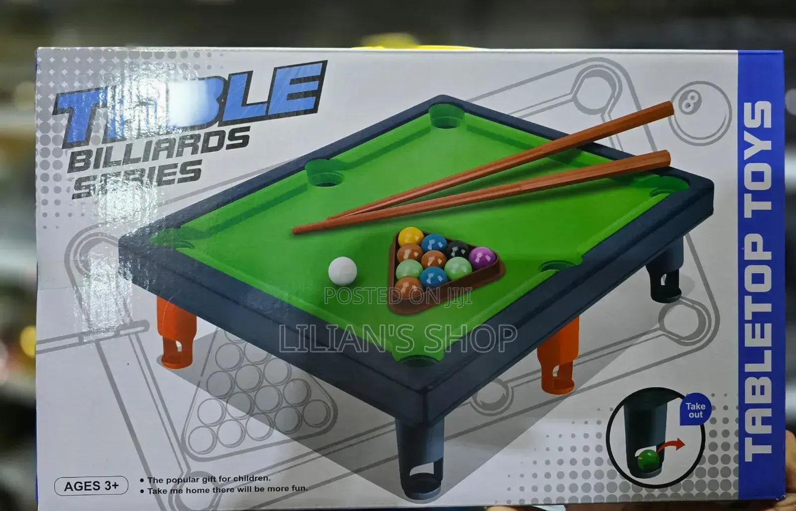 Kids Table Top Pool Billiard