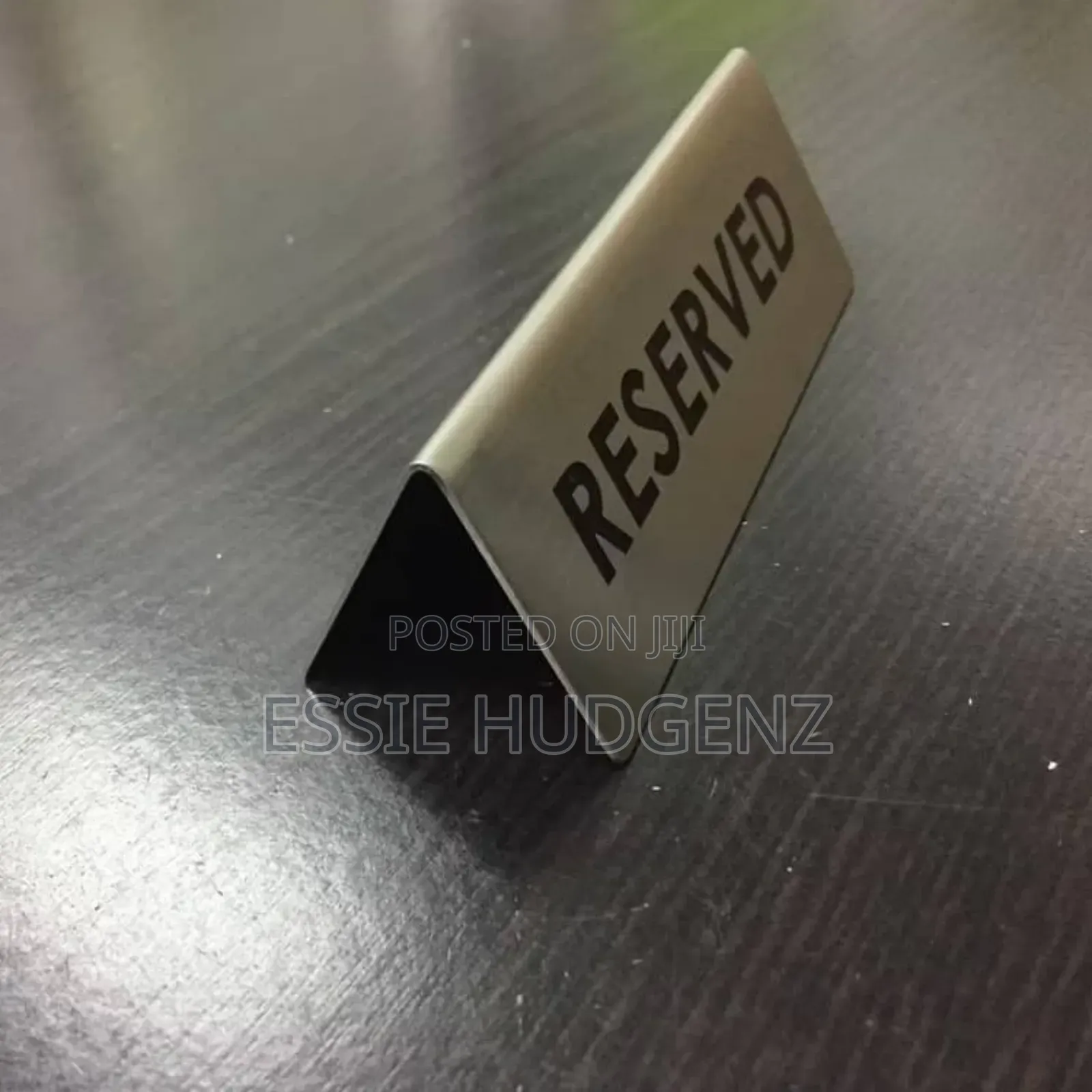 2pcs of Reserved Booked Table Sign