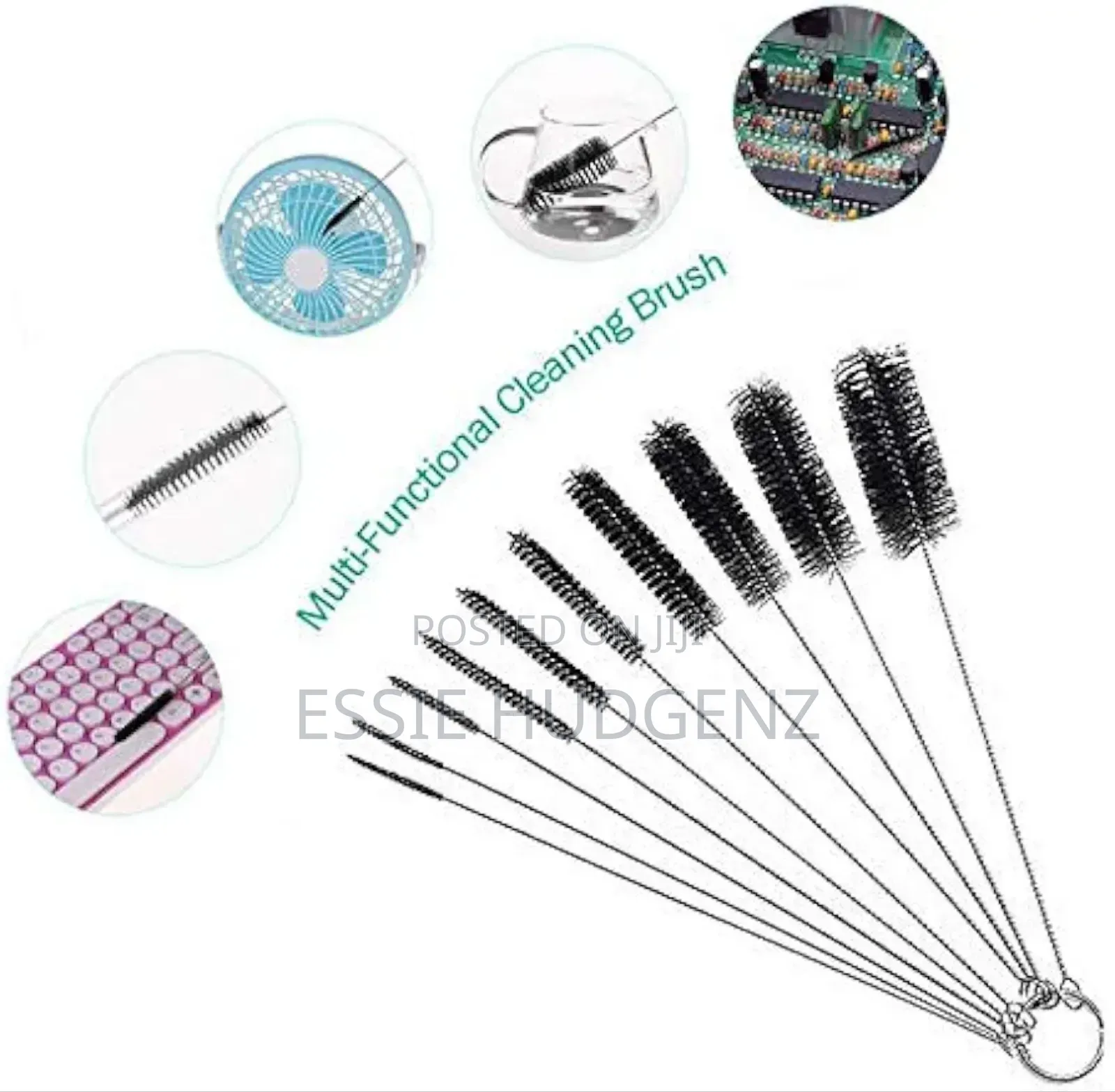 10pcs Cleaning Brush Set