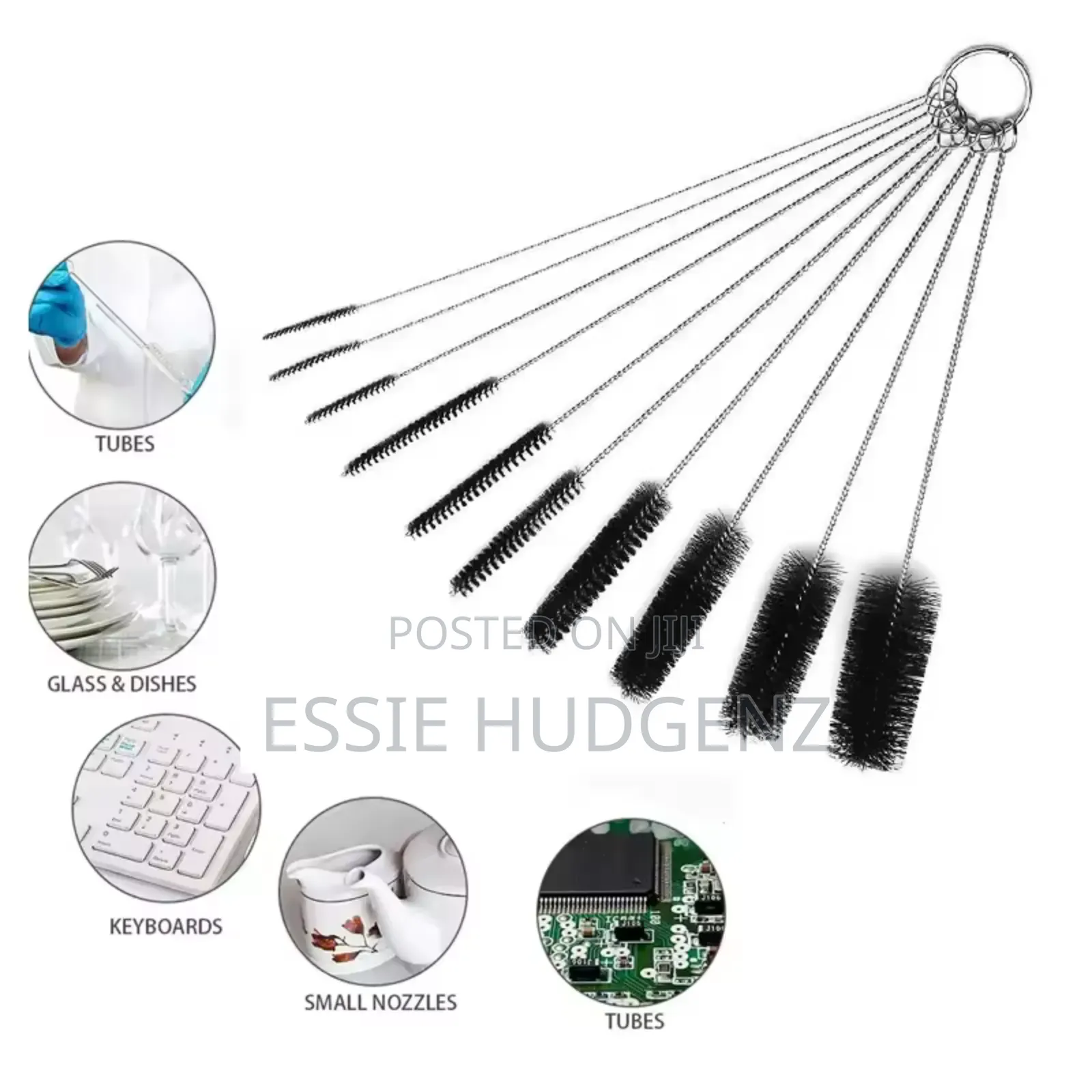 10pcs Cleaning Brush Set