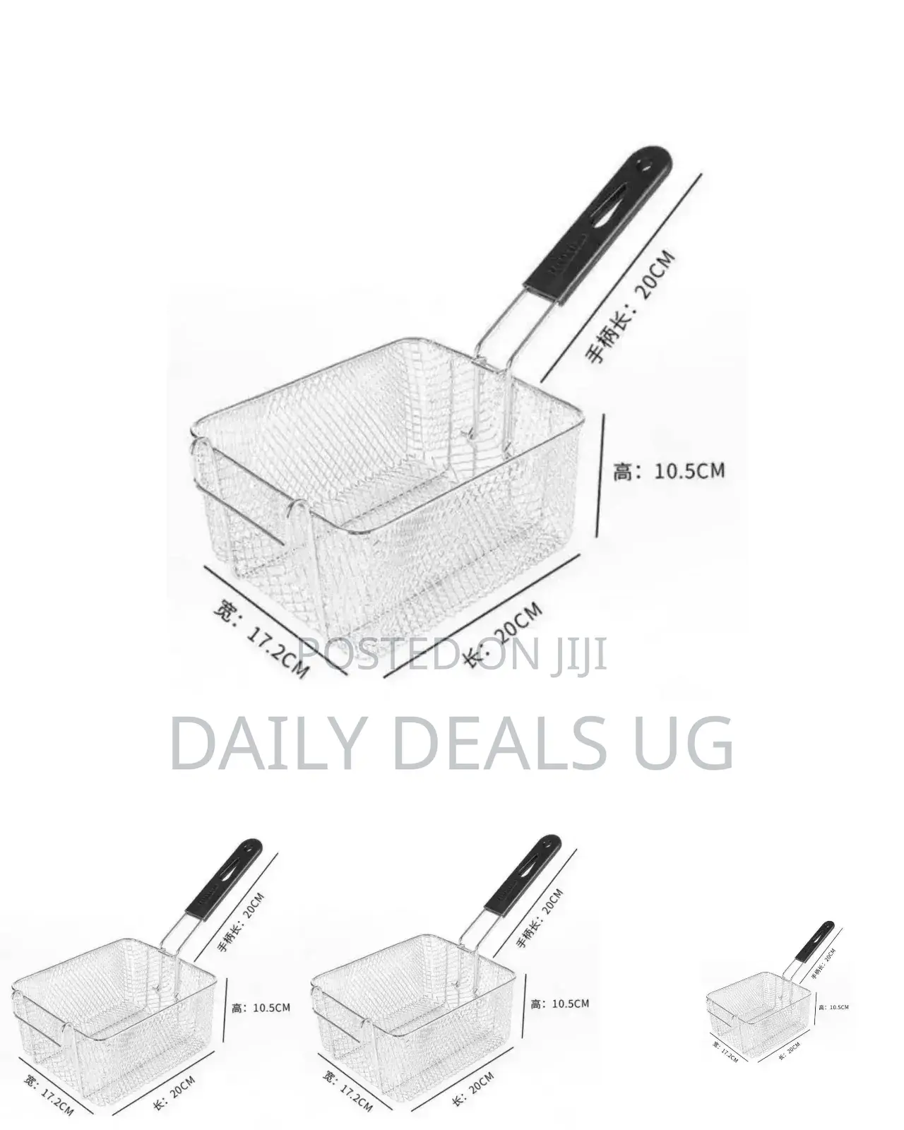 Wearable Deep Fryer Basket