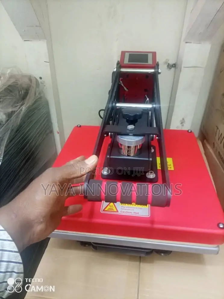 Auto Clam Open Heatpress Machine