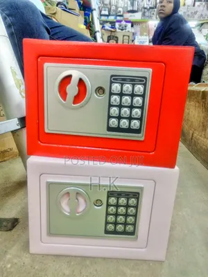 Mini Safe With an Electronic Keypad.