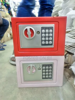 Mini Safe With an Electronic Keypad.