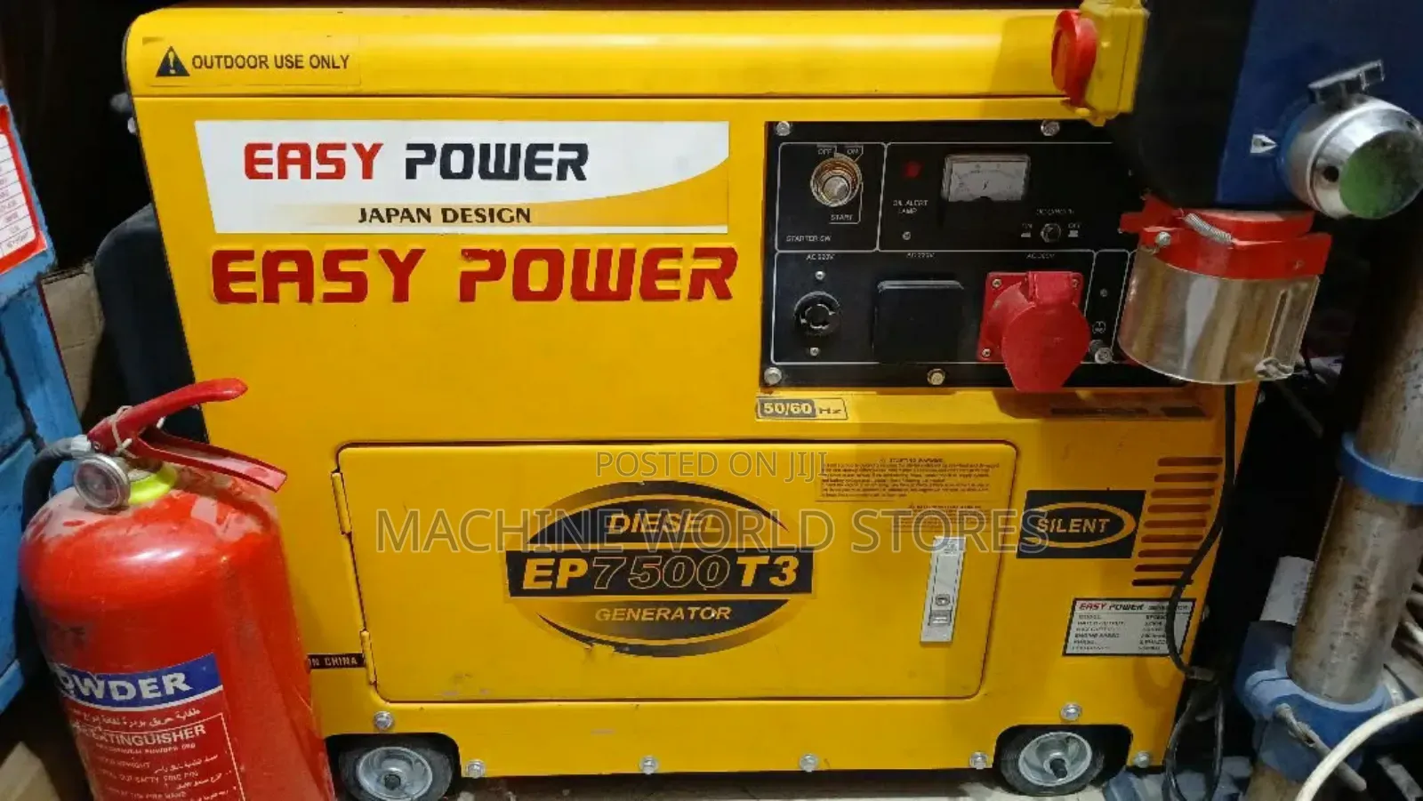6kva Silent Diesel Generator 3phase EP7500T3