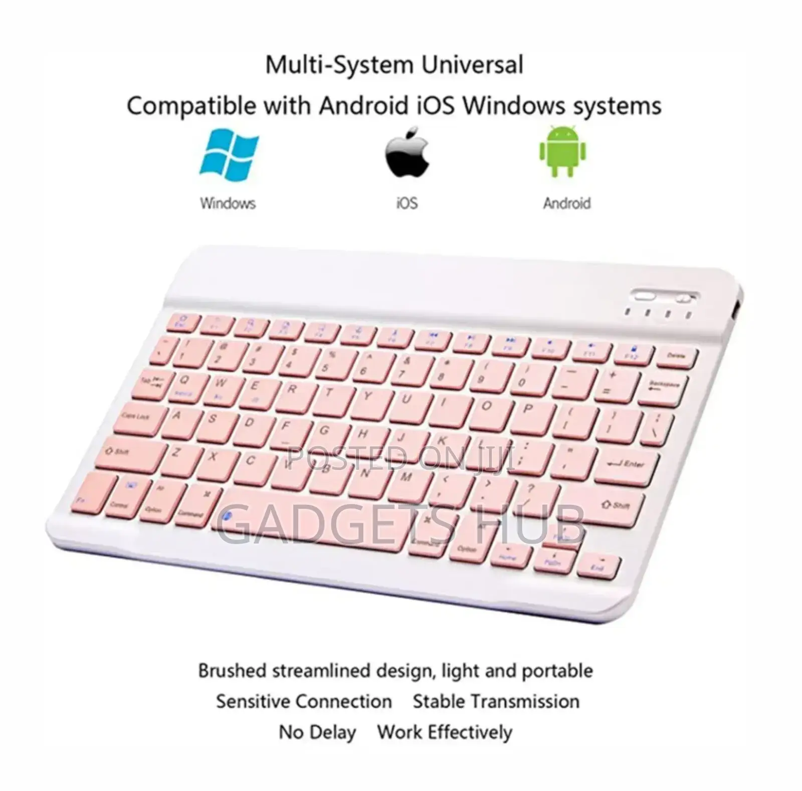 Wireless Keyboard Rechargeable