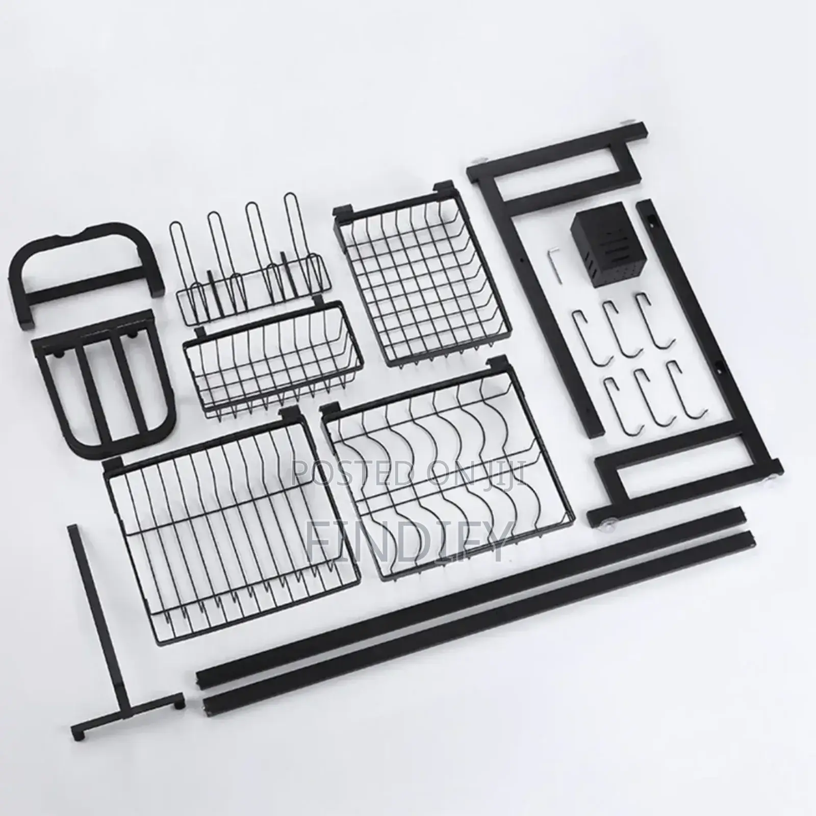 Sink Drying
Storage Rack With Utensil Holder