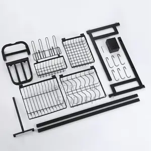 Sink Drying
Storage Rack With Utensil Holder