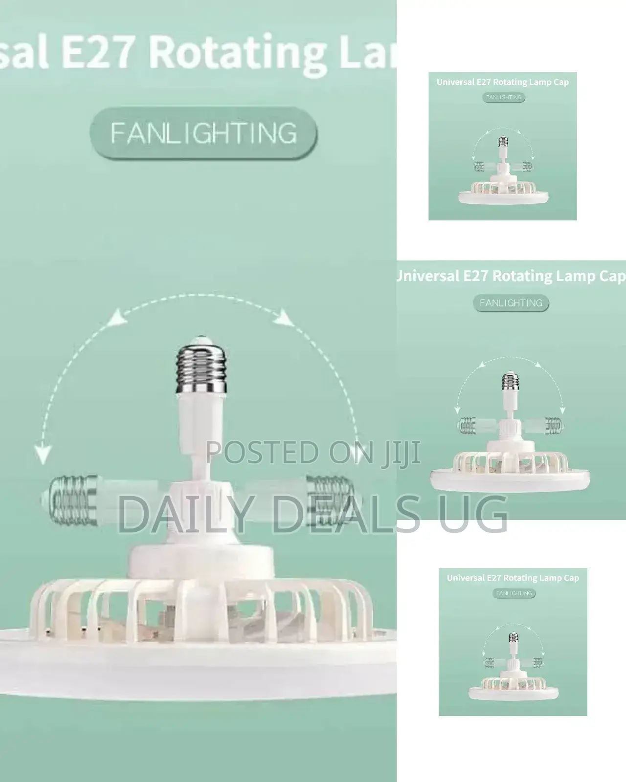 Rotating Lamp Cap