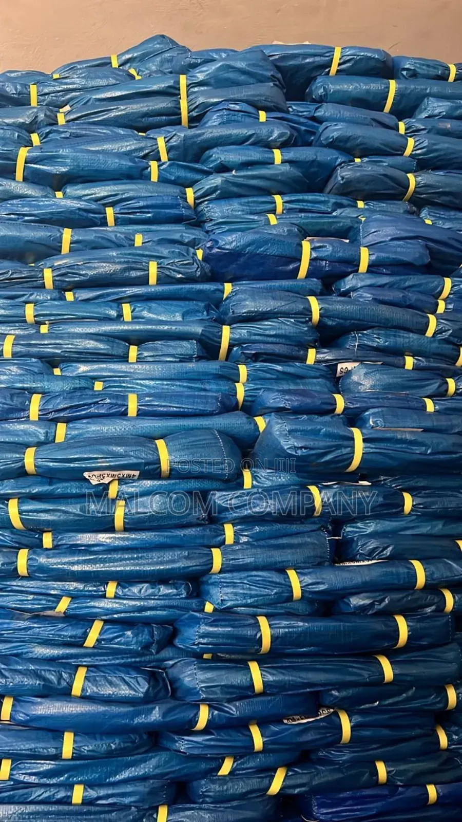 A Bundle of Small Tarpaulins 4by5 Metres 5pcs.