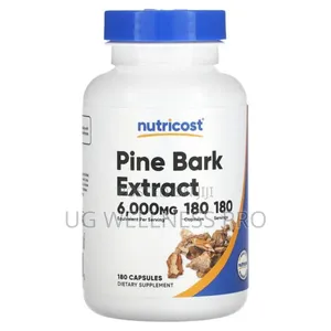 Photo - Nutricost, Pine Bark Extract, 6,000 Mg, 180 Capsules