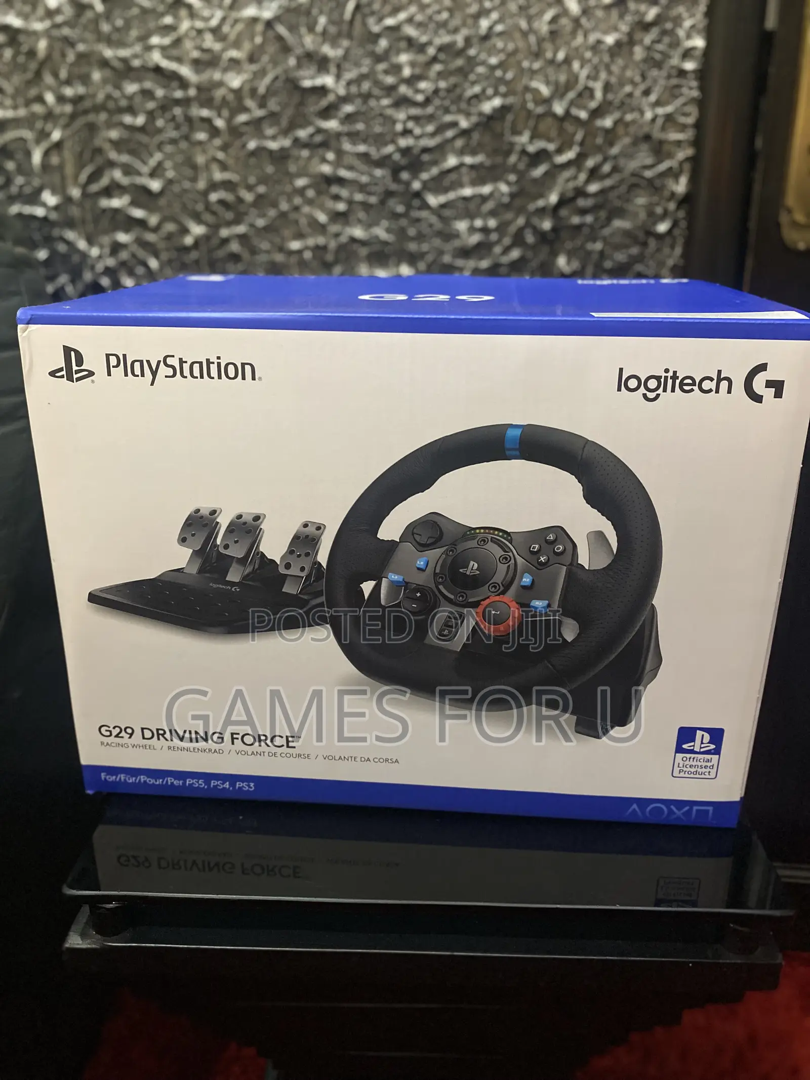 Logitech G29 Brand New Racing Wheel for Gaming Consoles