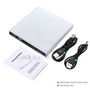 USB2.0 Universal External CD-RW Burner Driver-Free DVD/CD