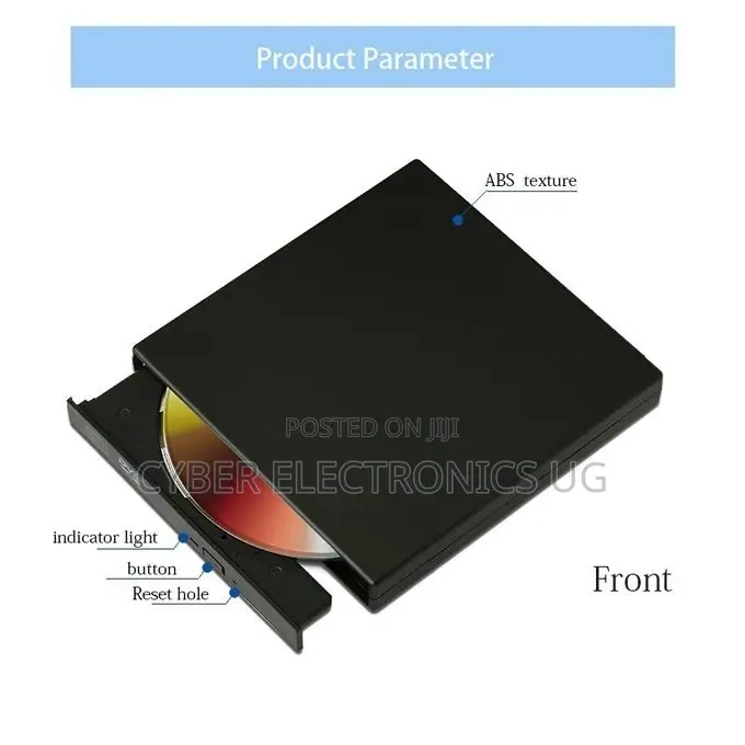 USB2.0 Universal External CD-RW Burner Driver-Free DVD/CD