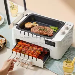 3 in 1 Electric BBQ Grill Machine