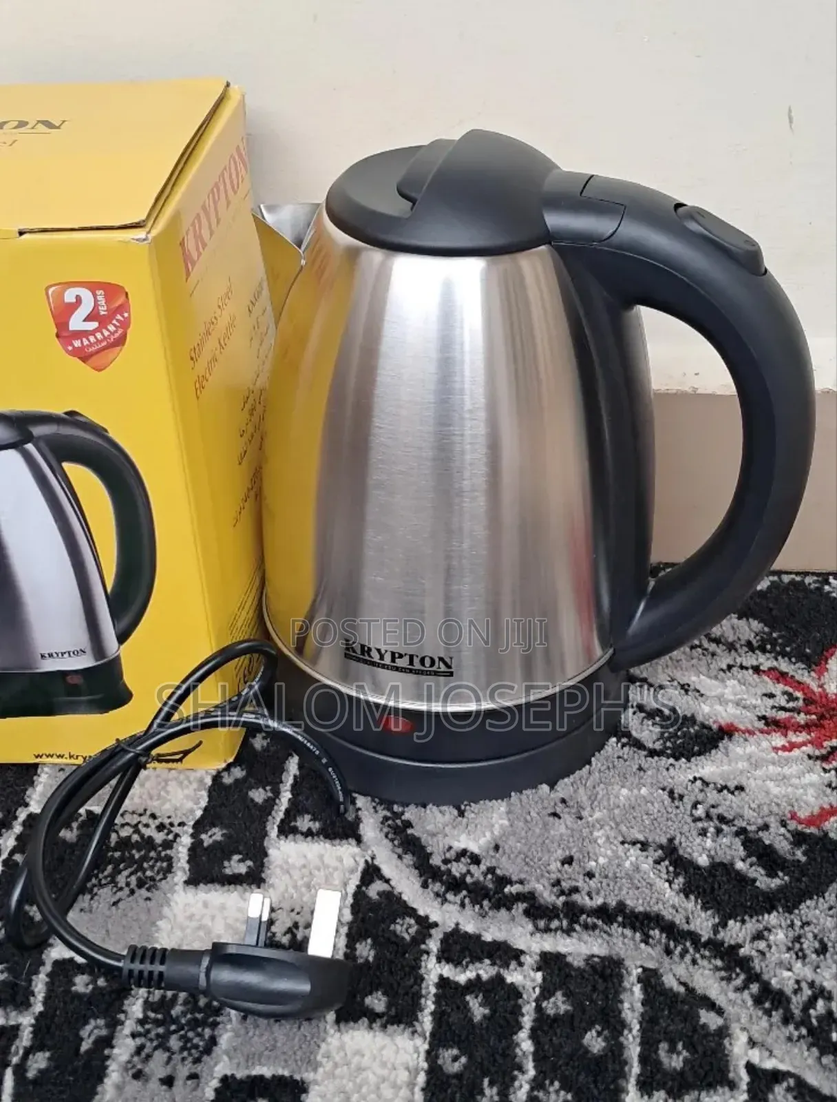 Krypton Stainless Steel Electric Kettle / 1.8L