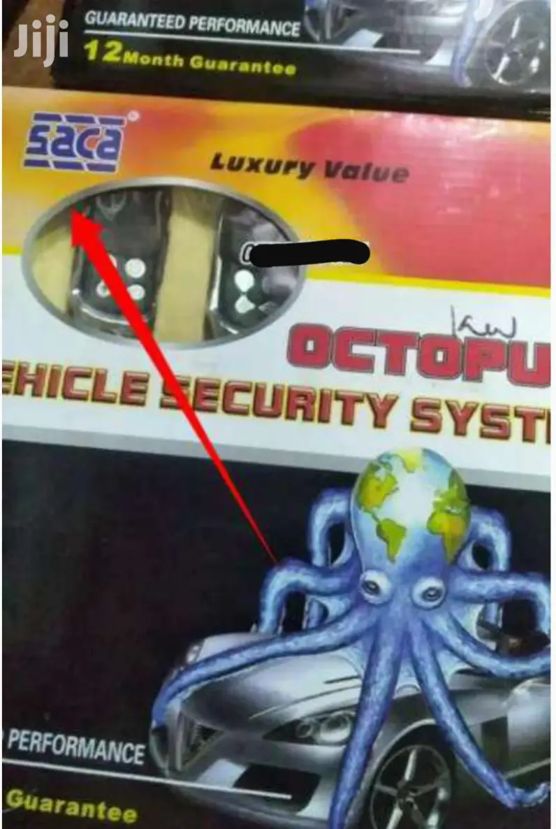 New Year Sale. Car Alarm