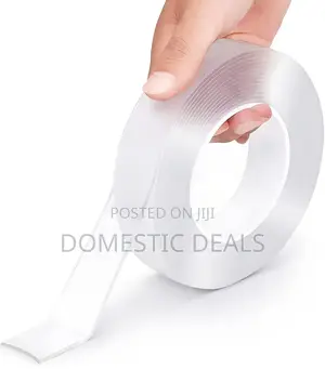 Heavy Duty Transparent Double Sided Nano Tape
