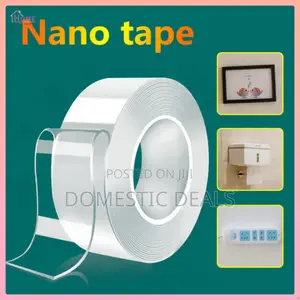 Heavy Duty Transparent Double Sided Nano Tape