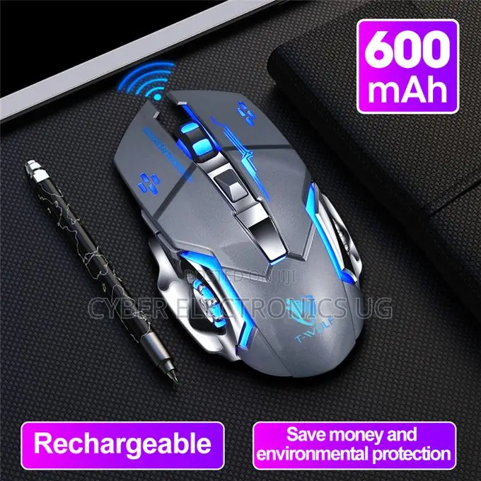 RGB Bluetooth Rechargeable Gaming Mouse With Good Design