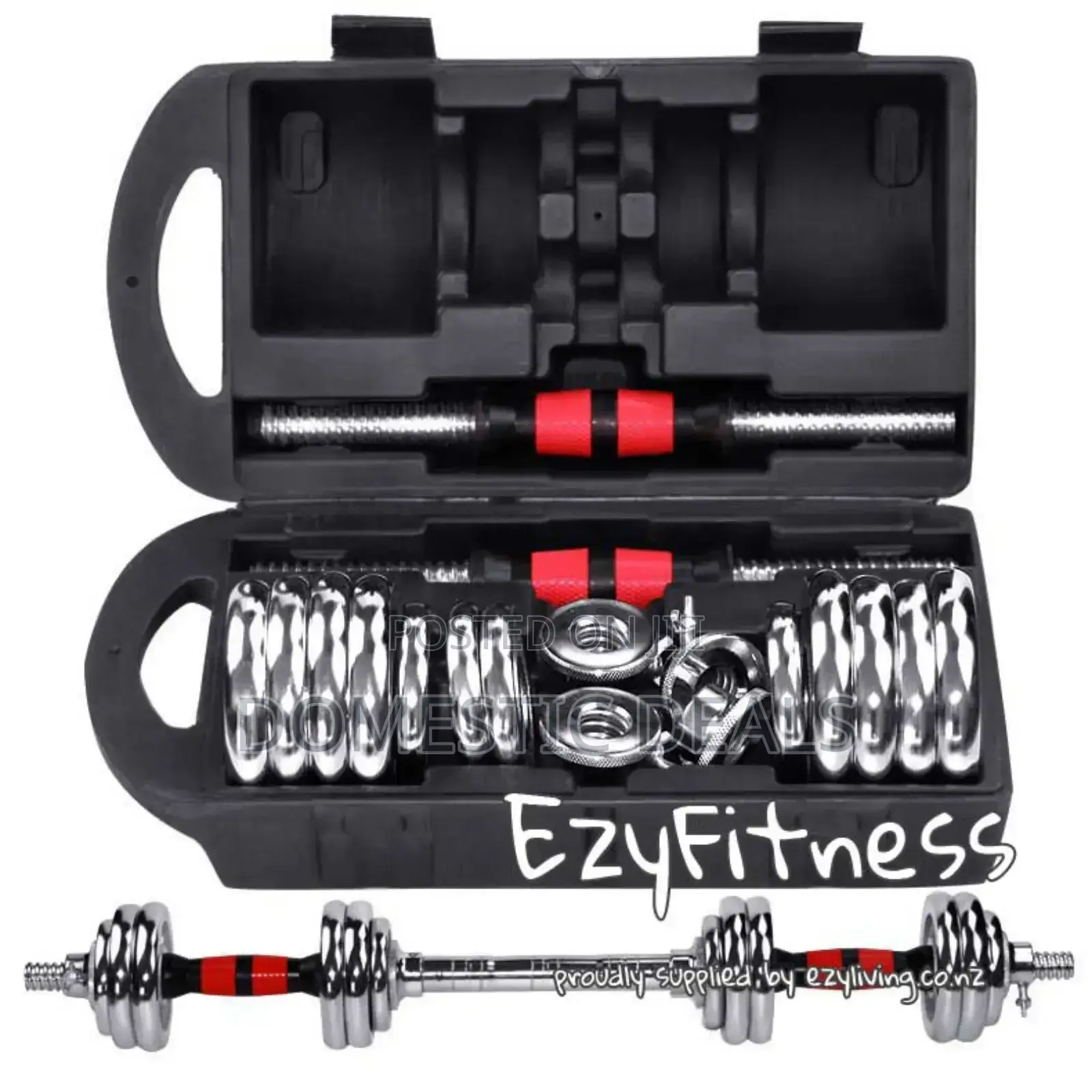 30kg Adjustable Dumbell Set