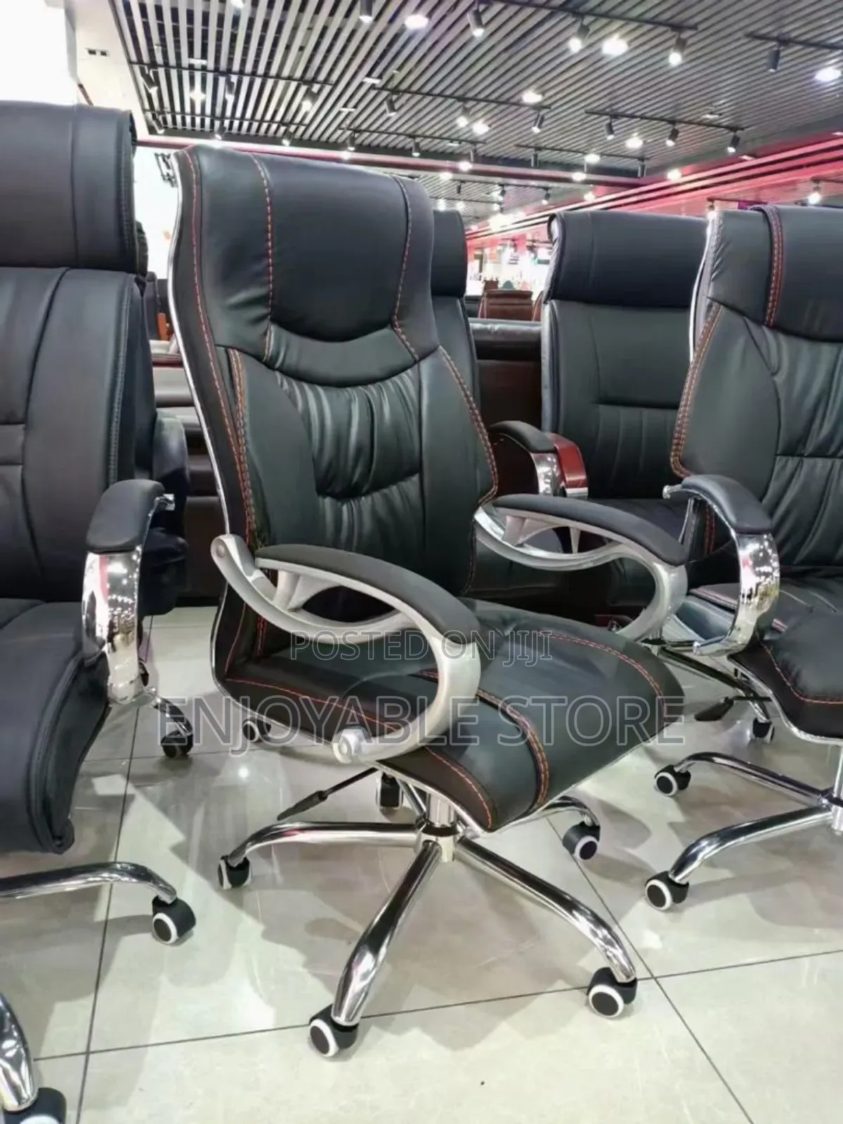 Adjustable Office Leather Chair Office Chairs